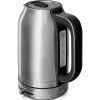 KitchenAid 5KEK1701ESX Wasserkocher 1,7 l 2400 W Schwarz, Edelstahl