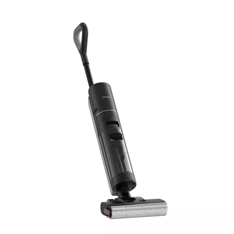 Dreame H12 Pro Nass- und Trockensauger, 2-in-1-Stabstaubsauger, Beutellos, Schwarz, 0,9 L, 0,7 L, Rechteckig