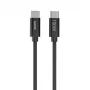 Hama Fabric USB-Kabel USB 2.0 1,5 m USB C Schwarz