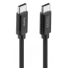 Hama Fabric USB-Kabel USB 2.0 1,5 m USB C Schwarz
