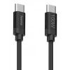 Hama Fabric USB-Kabel USB 2.0 1,5 m USB C Schwarz