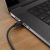 Hama Fabric USB-Kabel USB 2.0 1,5 m USB C Schwarz