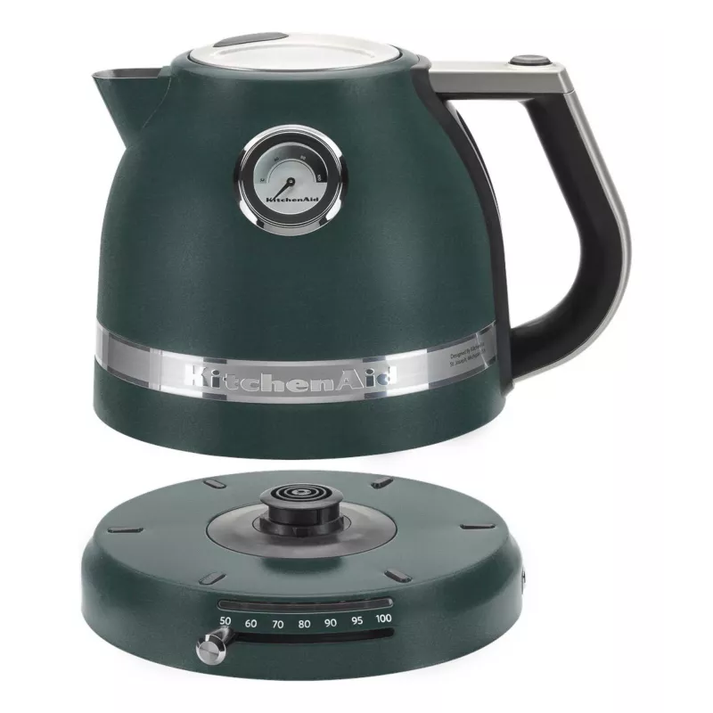 KitchenAid 5KEK1522EPP elektrischer Wasserkocher 1,5 l 2400 W Schwarz, Blau, Edelstahl