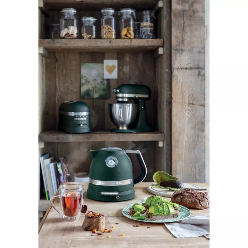 KitchenAid 5KEK1522EPP elektrischer Wasserkocher 1,5 l 2400 W Schwarz, Blau, Edelstahl