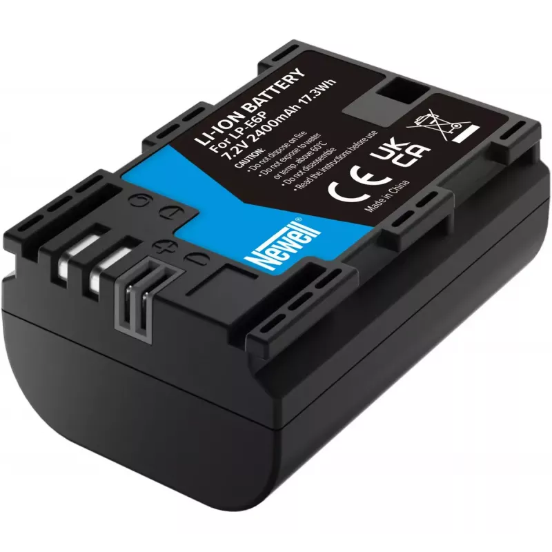 Batterie Newell LP-E6P für Canon, 7,2V 2000mAh, wiederaufladbare Kamera-Batterie