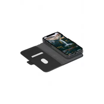 Folio-Hülle dbramante1928 New York für iPhone 11/XR – Night Schwarz, 15,5 cm (6,1 Zoll), 3 Kartenfächer
