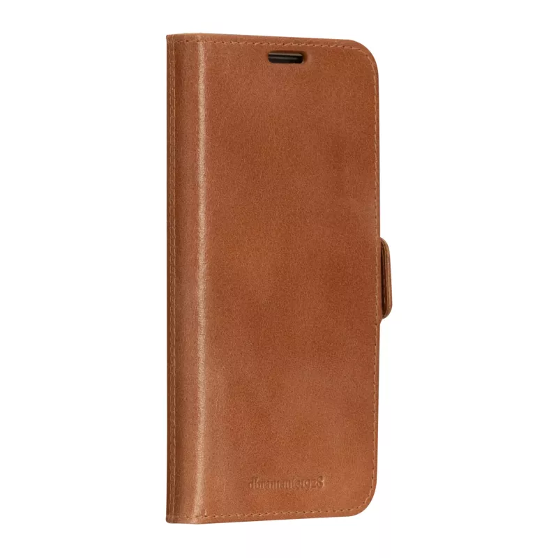 Folio-Handyhülle dbramante1928 Lynge für Samsung Galaxy S23, Leder, braun, 6,1 Zoll Bildschirm, 3 Kartenfächer