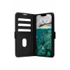 Wallet Case dbramante1928 Copenhagen für iPhone 14 Plus (6,7 Zoll) – Schwarz, 3 Kartenfächer, Tischaufsteller