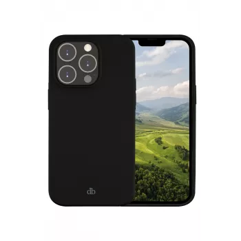 Lederhülle dbramante1928 Costa Rica für iPhone 14 Pro – Night Schwarz, passend für 6,1 Zoll / 15,5 cm Bildschirm