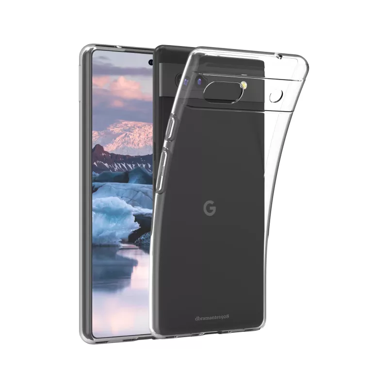 Cover-Hülle dbramante1928 Greenland für Google Pixel 6a, recycelter Kunststoff, transparent, für 15,5 cm (6,1 Zoll) Bildschirme