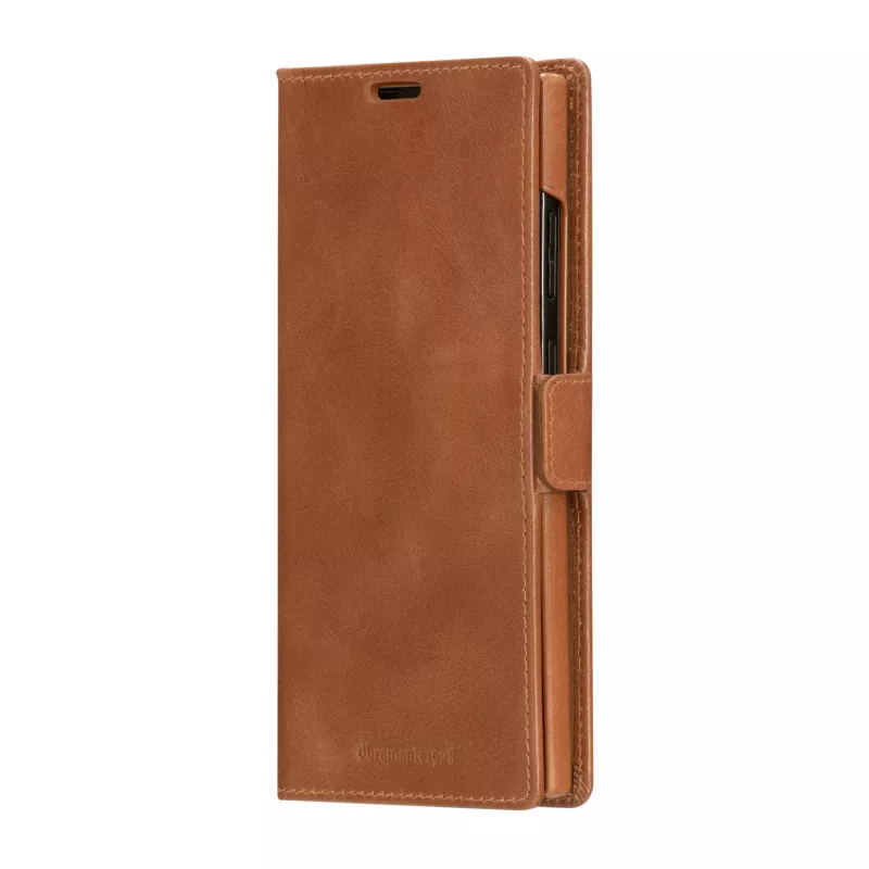 Folio-Telefonhülle dbramante1928 Lynge für Samsung Galaxy S23 Ultra, tan, 3 Kartenfächer, passend für 17,3 cm (6,8 Zoll) Bildschirm