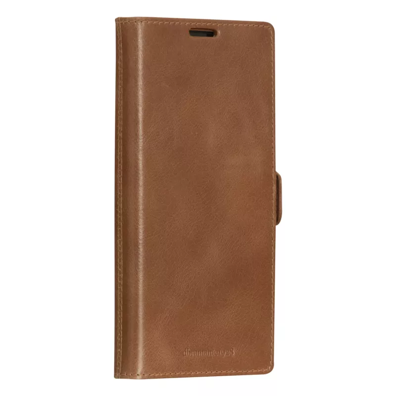 Folio-Telefonhülle dbramante1928 Lynge für Samsung Galaxy S23 Ultra, tan, 3 Kartenfächer, passend für 17,3 cm (6,8 Zoll) Bildschirm