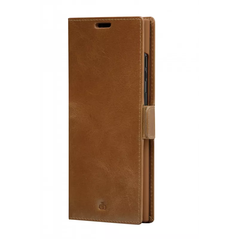 Folio-Hülle dbramante1928 Copenhagen schlank für Samsung Galaxy S22 Ultra, 6,8-Zoll-Bildschirm, Tan