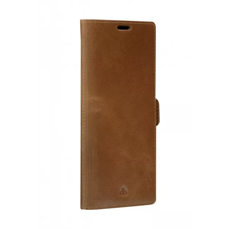 Folio-Hülle dbramante1928 Copenhagen schlank für Samsung Galaxy S22 Ultra, 6,8-Zoll-Bildschirm, Tan
