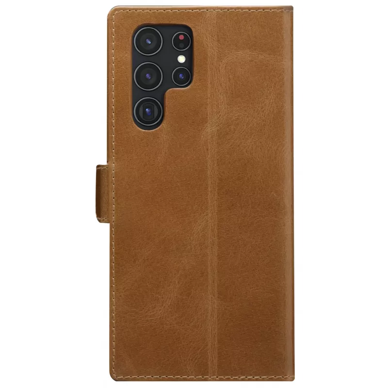 Folio-Hülle dbramante1928 Copenhagen schlank für Samsung Galaxy S22 Ultra, 6,8-Zoll-Bildschirm, Tan
