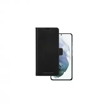 Wallet Case dbramante1928 Lynge für Samsung Galaxy S21+ (6,7 Zoll, schwarz) mit 3 Kartenfächern