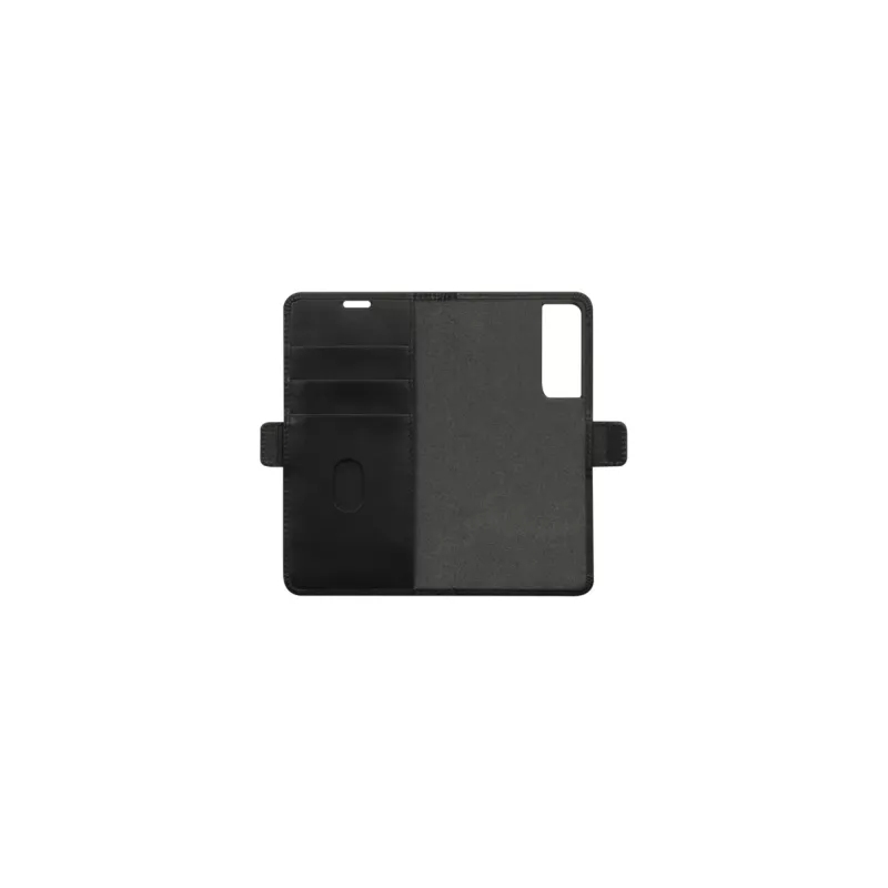 Wallet Case dbramante1928 Lynge für Samsung Galaxy S21+ (6,7 Zoll, schwarz) mit 3 Kartenfächern