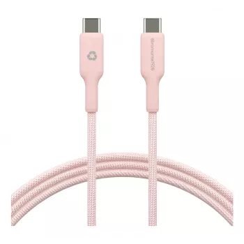 USB-C auf USB-C Kabel d bramante CB20CCPI7206 — 1,5 m, Pink