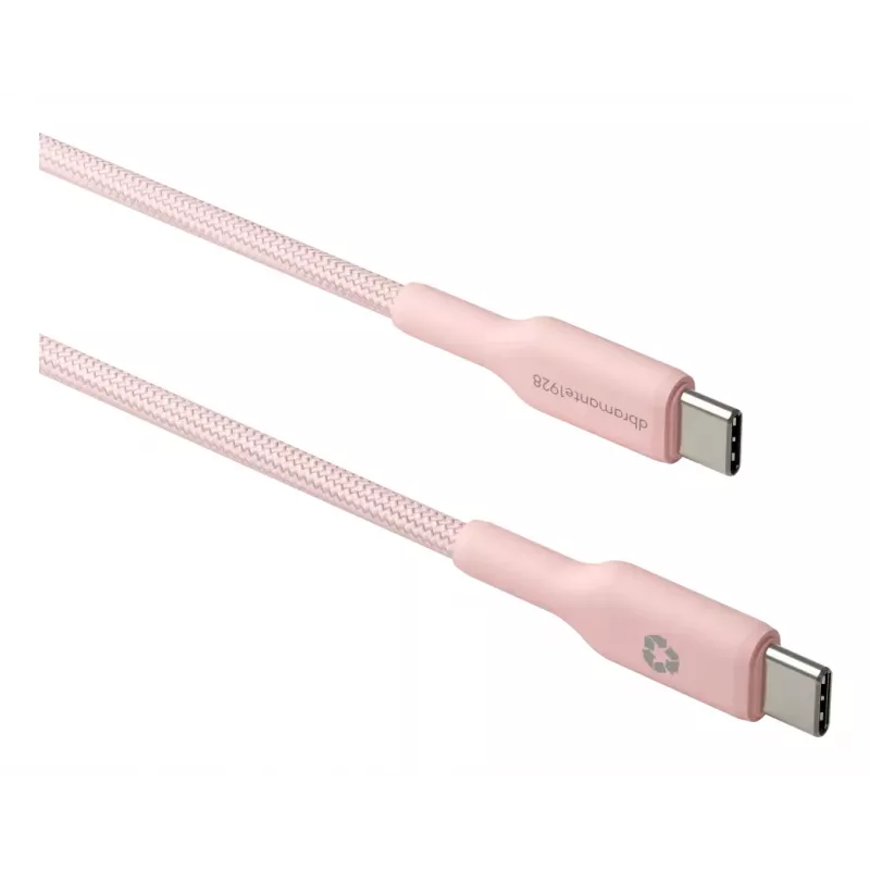USB-C auf USB-C Kabel d bramante CB20CCPI7206 — 1,5 m, Pink