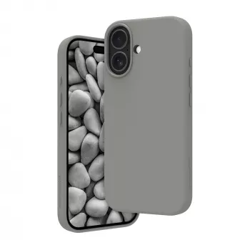 Handyhülle dbramante1928 Roskilde MS ICON für Apple iPhone 17, grau, monochromatisch