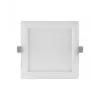 Deckenleuchte LEDVANCE DL schlank SQ 210 18 W 4000 K WT — quadratisch, 225×225×30 mm, kaltweiß