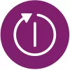 Philips 7000 Serie DST7051/30 HV Dampfbügeleisen Dunkellila