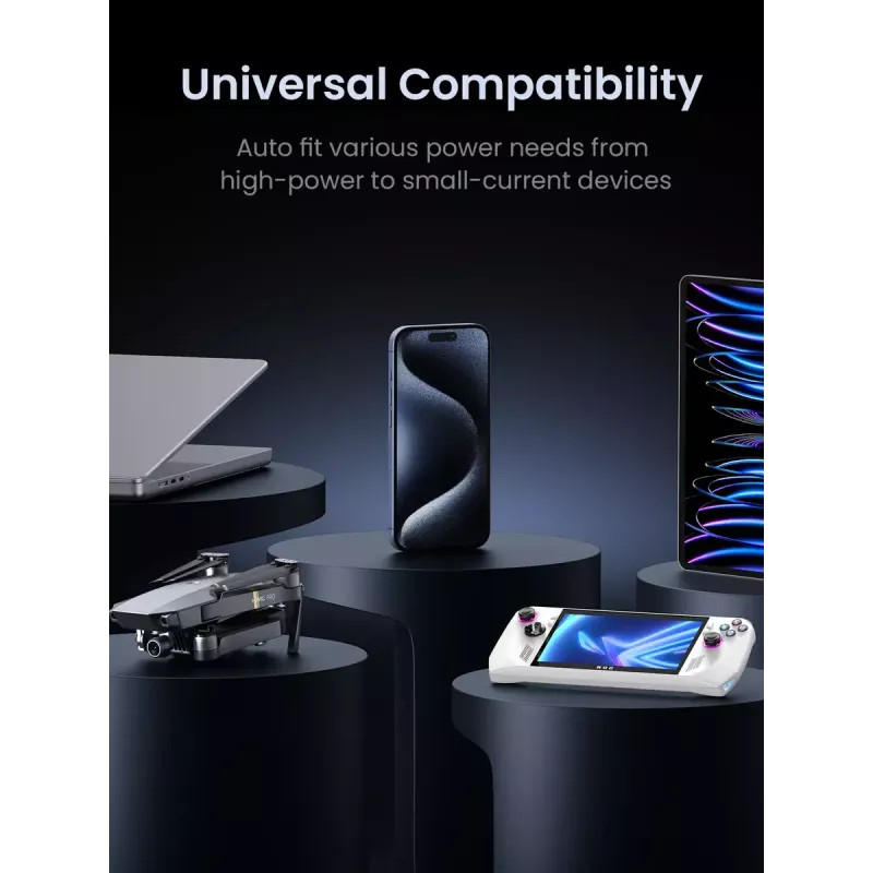 Ugreen Nexode Powerbank 48000 mAh Lithium Grau