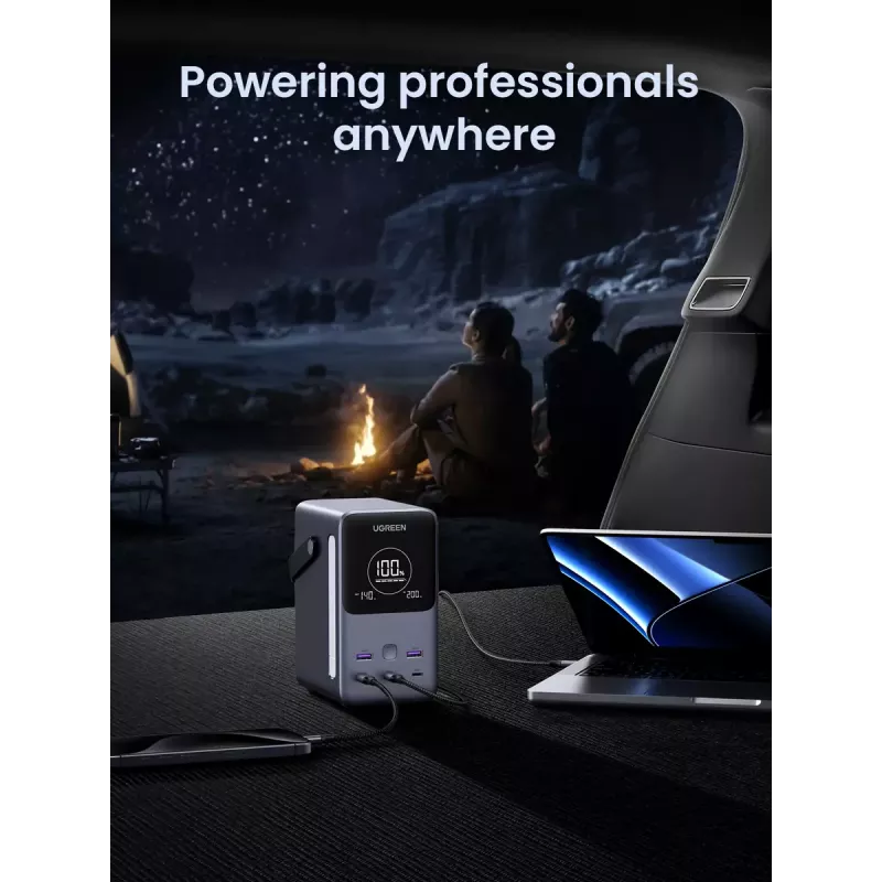 Ugreen Nexode Powerbank 48000 mAh Lithium Grau