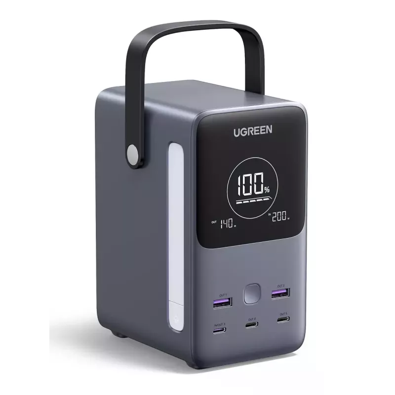 Ugreen Nexode Powerbank 48000 mAh Lithium Grau
