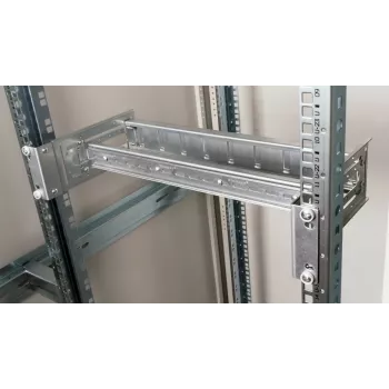 Rack-Schiene EQUIP EZR-DIN-3 — 19 Zoll (48,3 cm) 3HE DIN, RAL7035 grau, Breite 485 mm, Tiefe 150 mm