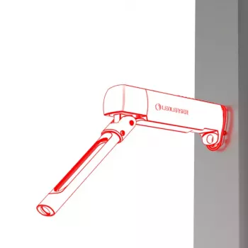 Taschenarbeitsleuchte Ledlenser W7R Work Schwarz LED 220 lm 2500 mAh