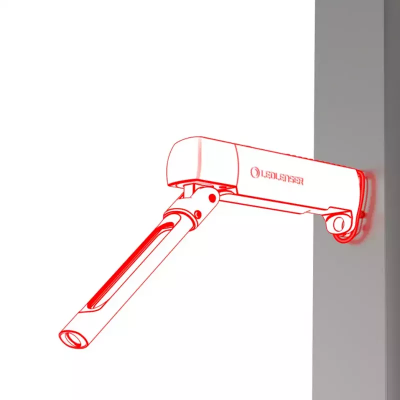 Taschenarbeitsleuchte Ledlenser W7R Work Schwarz LED 220 lm 2500 mAh