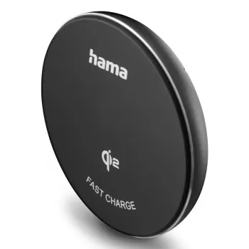 Hama 00201735 mobiles Ladegerät Smartphone Schwarz USB Kabelloses Laden Schnellladung Indoor