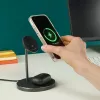 Hama 00201738 Ladegerät für Mobilgeräte Kopfhörer, Smartphone Schwarz USB Kabelloses Laden Schnellladefunktion Innenbereich