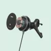 Hama 00201736 mobiles Ladegerät Smartphone Schwarz USB Kabelloses Laden Schnellladung Auto