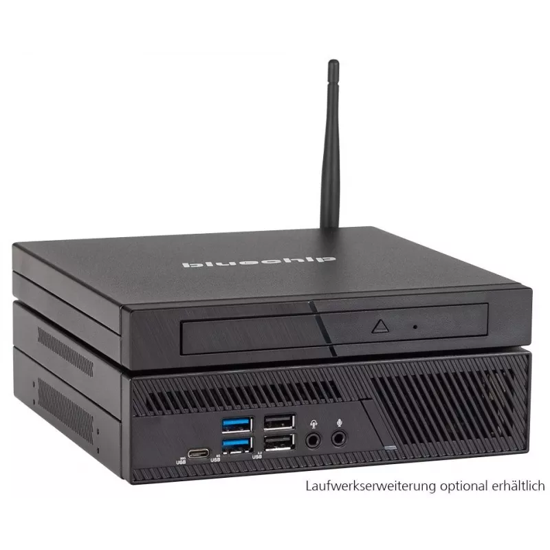 bluechip BUSINESSline S3137 *EDU* Intel® Core™ i3 Prozessor 14100 / bis zu 4.70 GHz, Windows 11 Pro, Intel® B760, 8 GB DDR5, 500 GB NVMe SSD, Intel® Wi-Fi 6E AX211, Bluetooth 5.3, Gigabit Ethernet, Intel® UHD Grafik