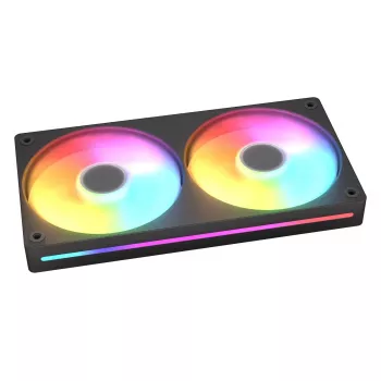 Cougar Unity240-FB Single-Frame 240 ARGB PWM Vorwärts, 120 mm, 700–2500 RPM, FDB, 5,4 mmH₂O, schwarz