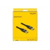 DeLOCK DisplayPort-Kabel 8K 60 Hz 2 m Schwarz Metall
