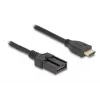 DeLOCK HDMI Automotive-Kabel HDMI-A-Stecker auf HDMI-E-Stecker 3 m 4K 60 Hz