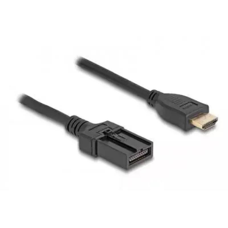 DeLOCK HDMI Automotive-Kabel HDMI-A-Stecker auf HDMI-E-Stecker 3 m 4K 60 Hz