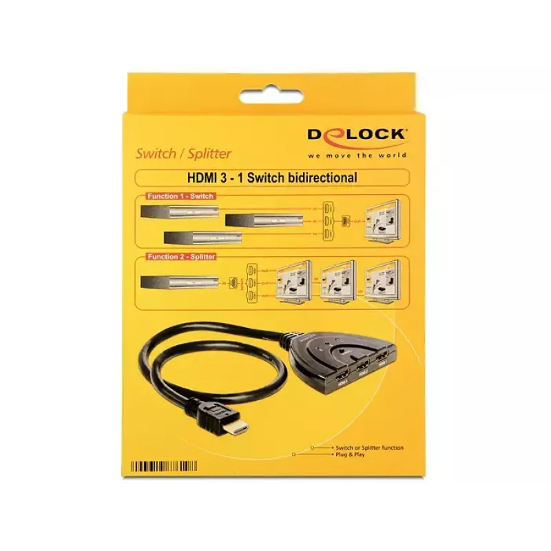 HDMI-Video-Umschalter DeLOCK 87619