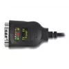 DeLOCK Adapter USB 2.0 Typ-A auf Seriell RS-232 D-Sub 9-polig 2,5 kV galvanische Trennung 2 m