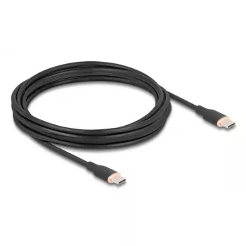 DeLOCK USB-Kabel USB 2.0 4m USB-C Schwarz 81240