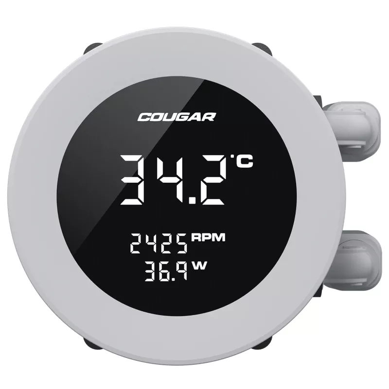 COUGAR CPU-Wasserkühlung Poseidon Vistek 240, ARGB, Weiß