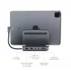 Laptop-Dock Satechi ST-TCSHIPM USB-C (USB 3.2 Gen 1) mit HDMI, SD/MicroSD, 60W PD, grau