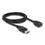 DeLOCK DisplayPort 1.2 Verlängerungskabel 4K 60 Hz 2 m