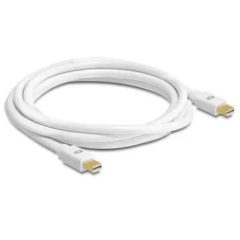 Kabel Mini DisplayPort - Mini DisplayPort DeLOCK 83471 0,5 m Weiß
