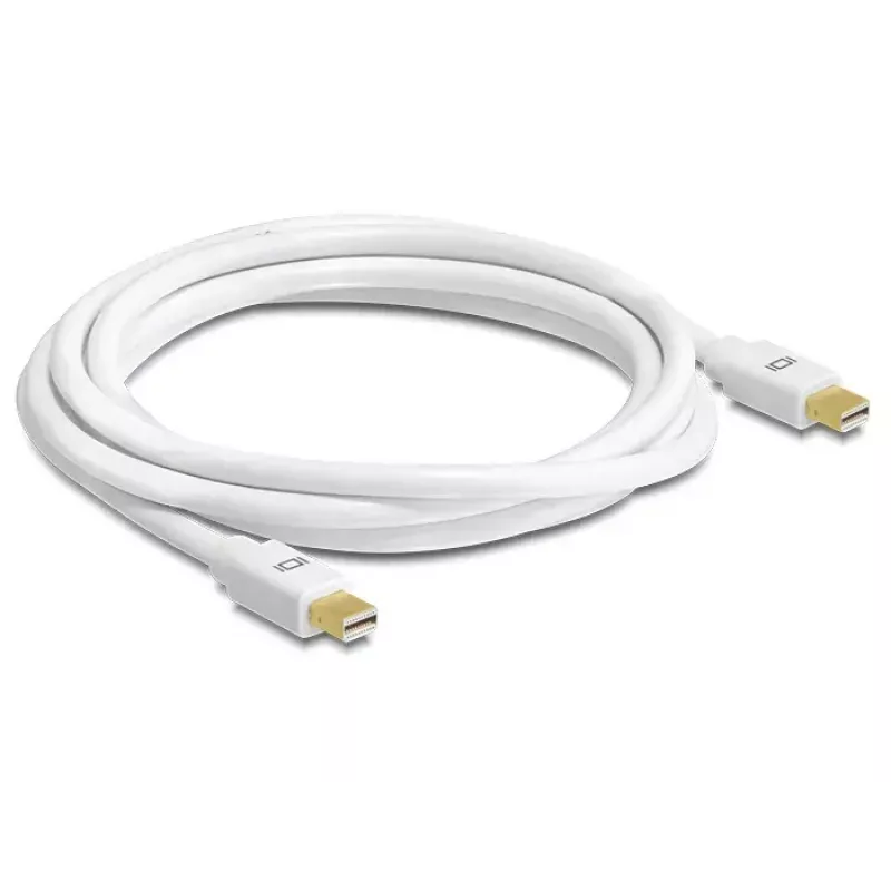 Kabel Mini DisplayPort - Mini DisplayPort DeLOCK 83471 0,5 m Weiß