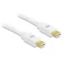Kabel Mini DisplayPort - Mini DisplayPort DeLOCK 83471 0,5 m Weiß