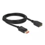 DisplayPort-Verlängerungskabel DeLOCK 8K 60 Hz 2 m